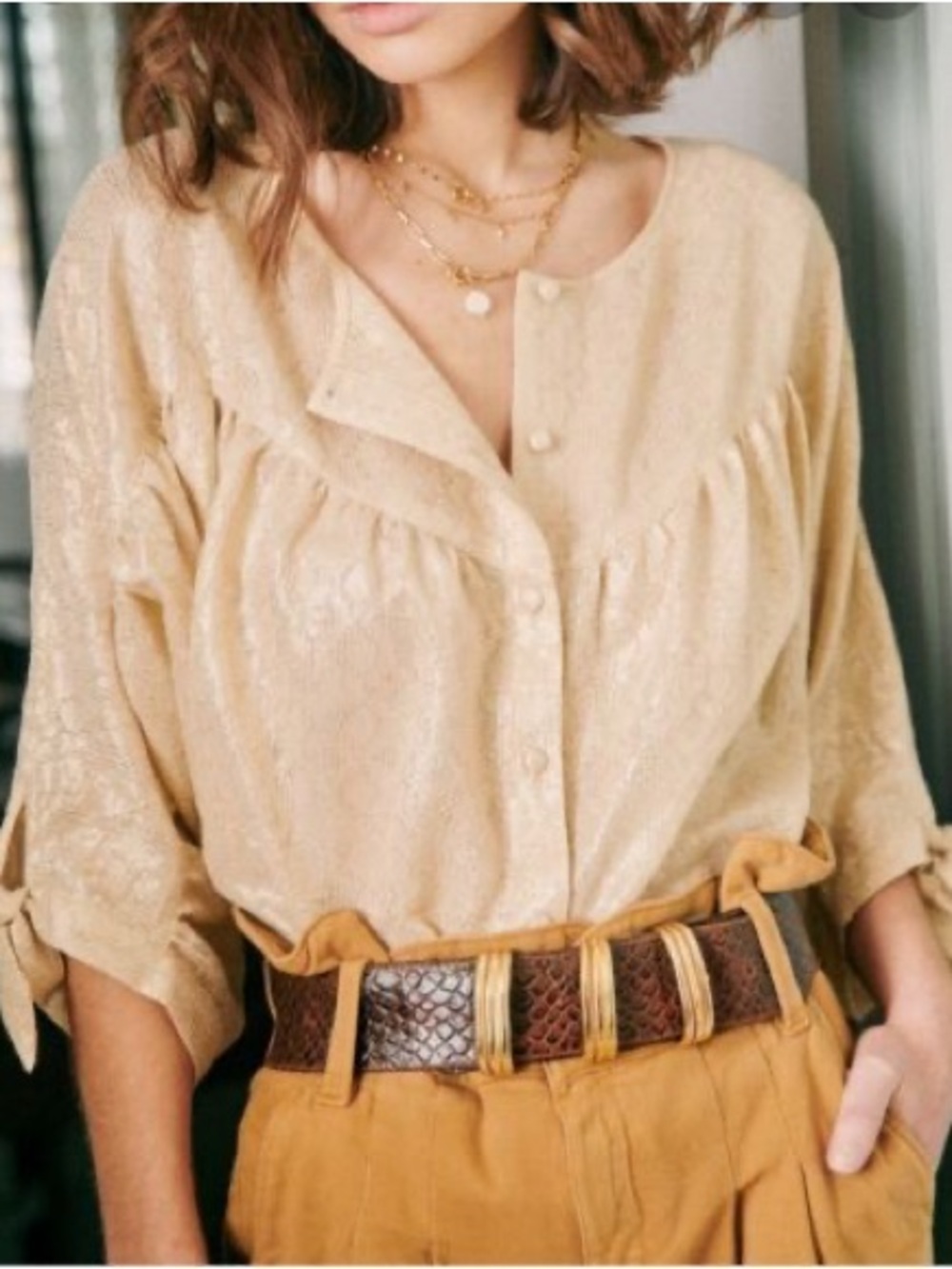 Sezane “Cristina” blouse